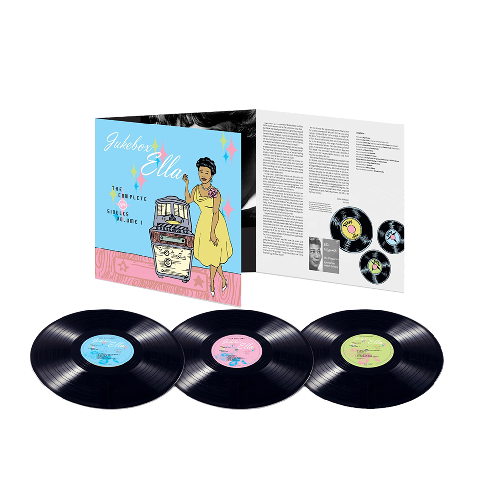 Jukebox Ella: The Complete Verve Singles, Vol.1 3LP Box Set - Ella Fitzgerald Store Jukebox Ella: The Complete Verve Singles, Vol.1 3LP Box Set - Ella Fitzgerald Store