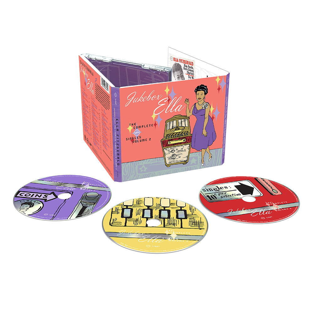 Ella Fitzgerald Jukebox Ella: The Complete Verve Singles, Vol. 2 3CD