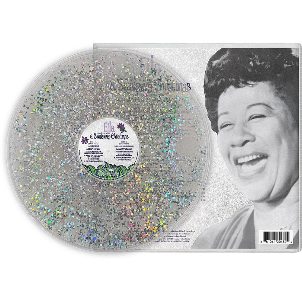 Ella Fitzgerald: Ella Wishes You A Swinging Christmas (Winter Wonderland Edition) LP Back