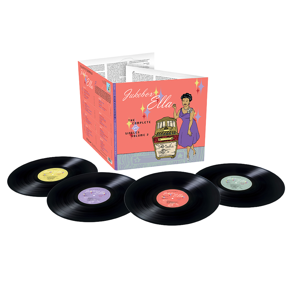 Ella Fitzgerald Jukebox Ella: The Complete Verve Singles, Vol. 2 4LP