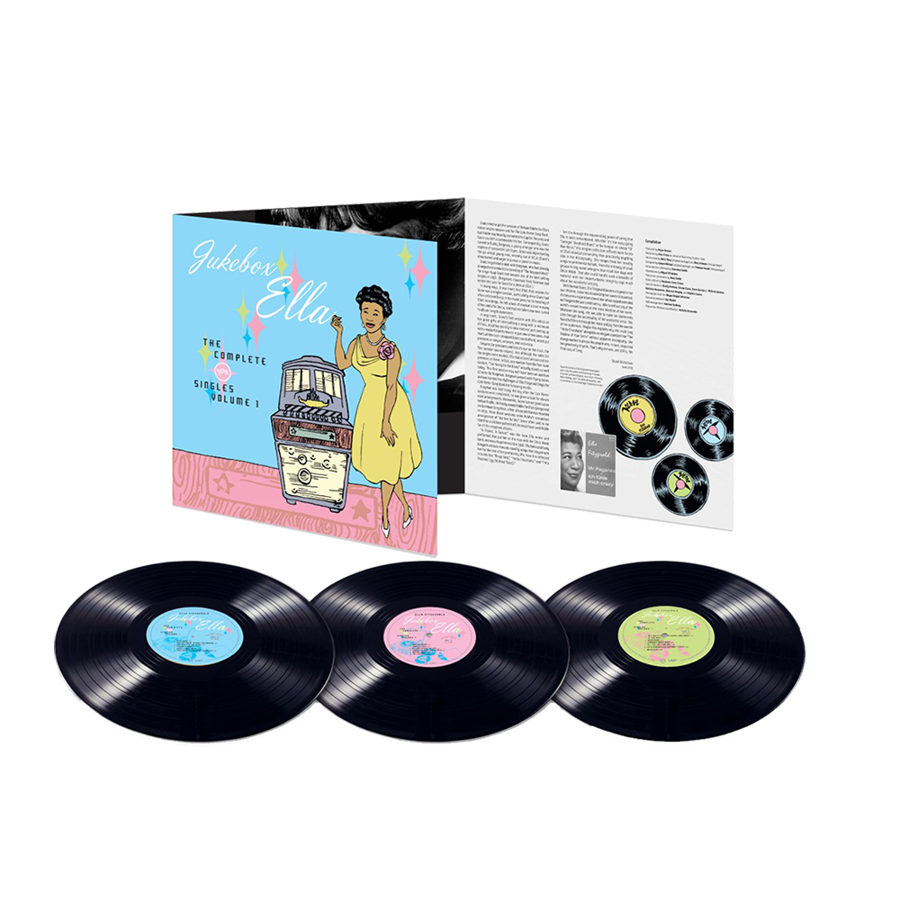 Jukebox Ella: The Complete Verve Singles, Vol.1 3LP Box Set